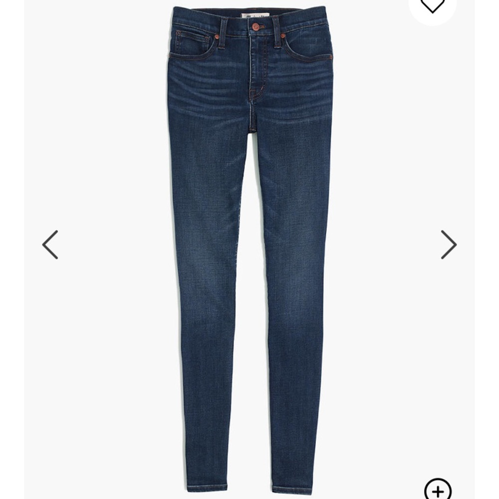 Madewell rise skinny jeans